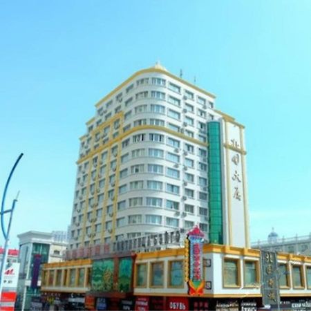 Beiguozhichun Business Hotel Manzhouli Bagian luar foto